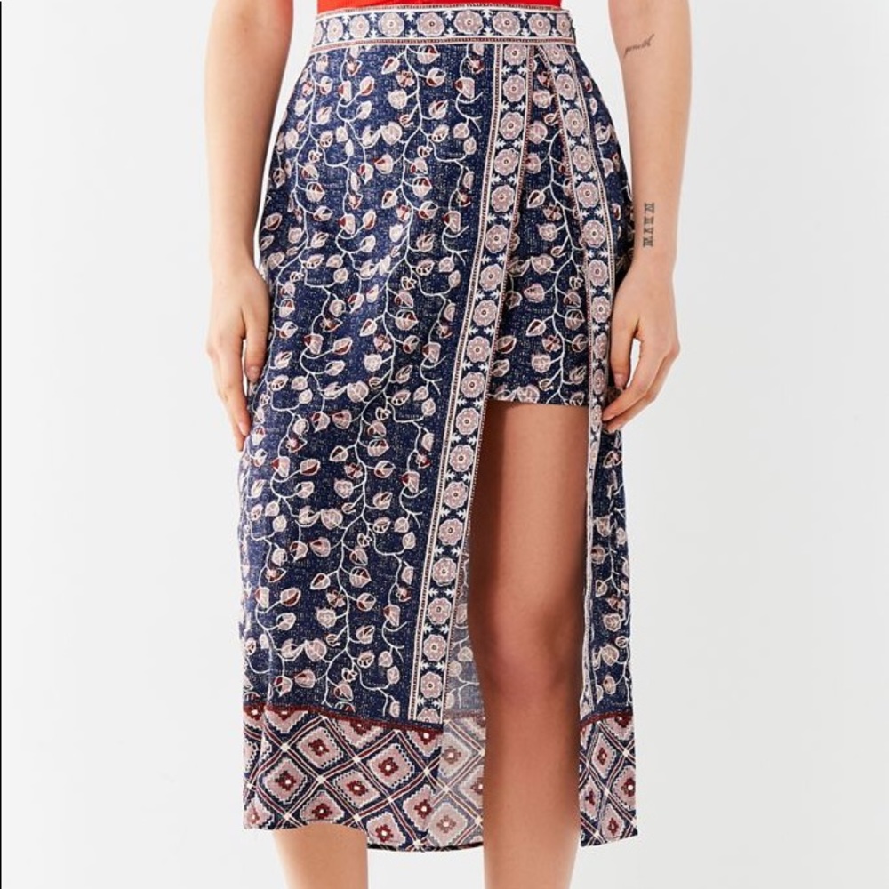 UO Rhapsody Boho Midi Skirt